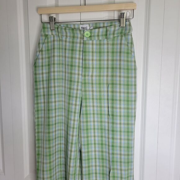 Princess Polly Wide Leg Plaid Pant size 4 - Picture 5 of 5